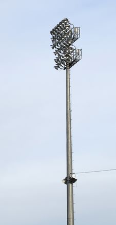 Stadium Light At Ballpark Royalty Free Stock Image Stadium Light At Ballpark Royalty Free Stock Image