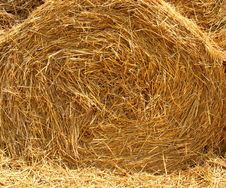 Straw Bale Royalty Free Stock Photography