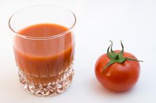 Tomato Juice And Tomato Royalty Free Stock Photo Tomato Juice And Tomato Royalty Free Stock Photo