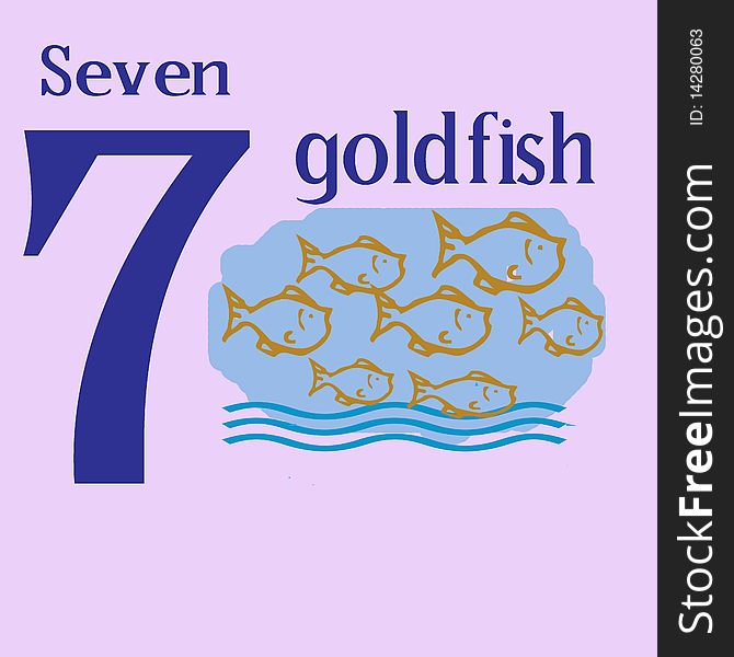 Seven Goldfish
