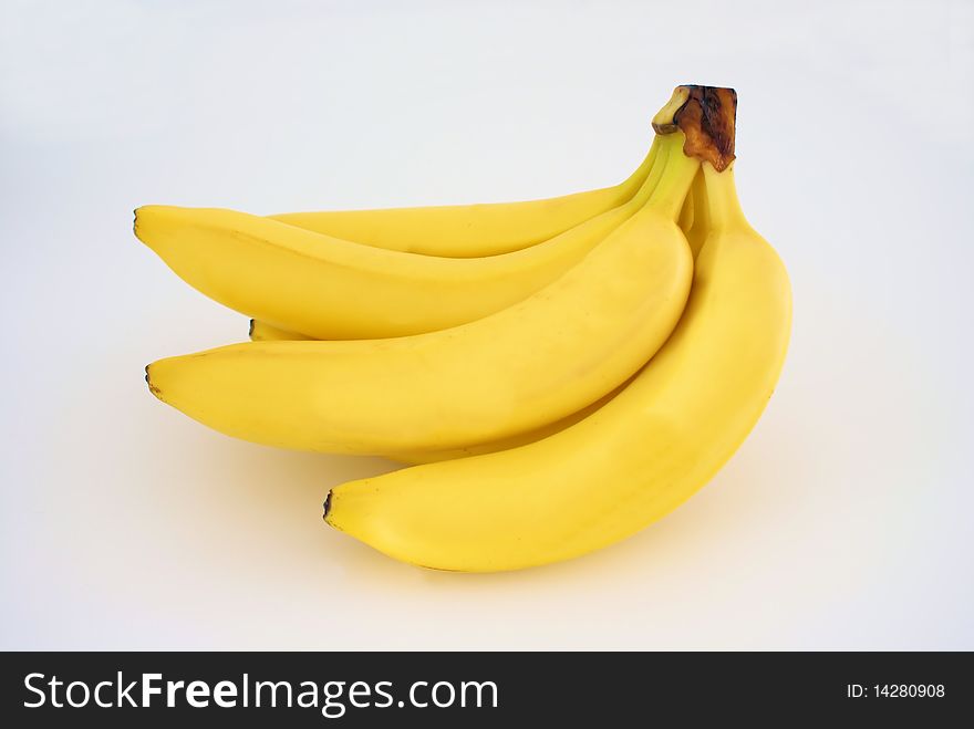 Bananas on a isolated background