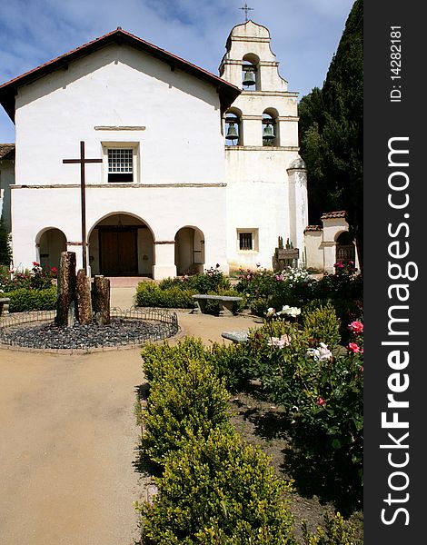 San Juan Bautista Mission Statue