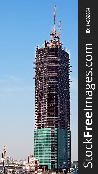 Business-tower construction
