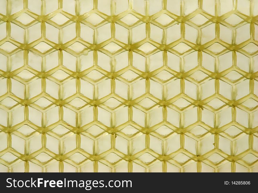 Grunge wax honeycomb background or wallpaper