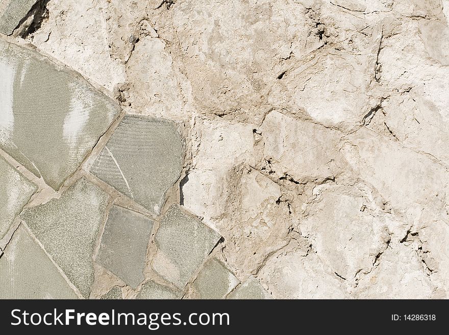 Stone wall texture useful for background