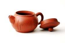 Yixing Zisha Clay Chinese Tea Pot Royalty Free Stock Photos