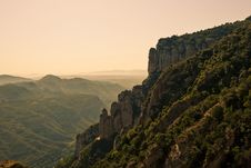 Mountain Of Montserrat Stock Image