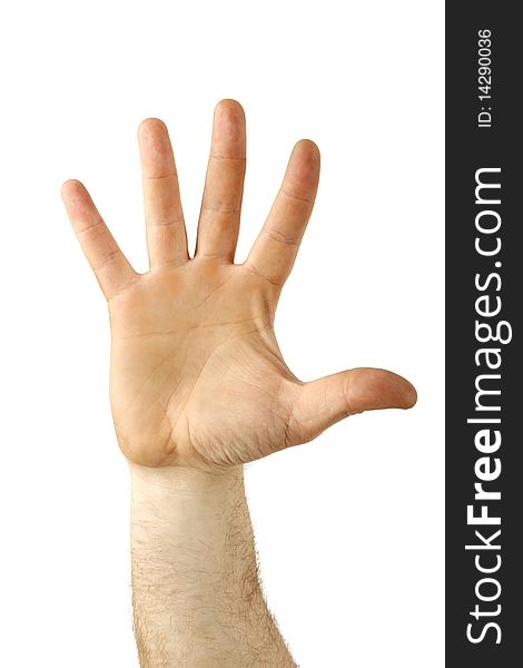 Pleased Hand Gesture
