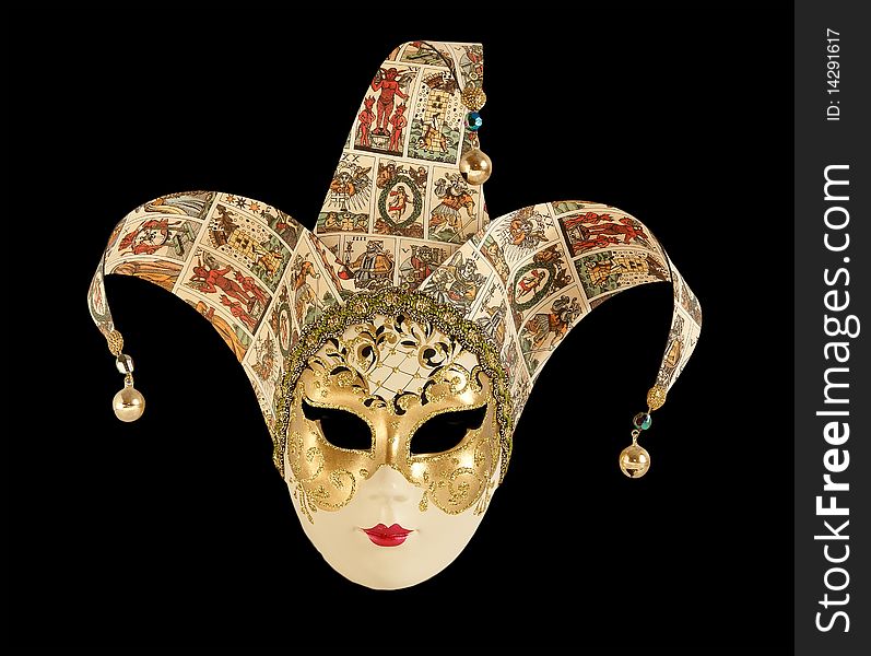 Traditional carnival Venice (Italy) mask