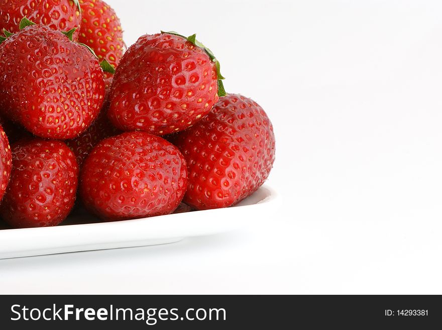 Natural Red Strawberries