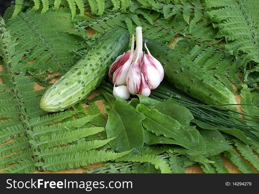 Spring vegetables