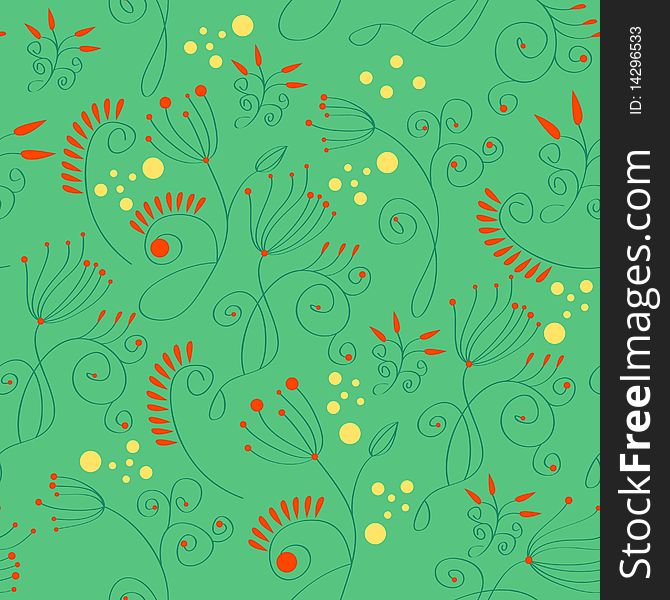 Original seamless pattern. Universal template for greeting card, web page, background