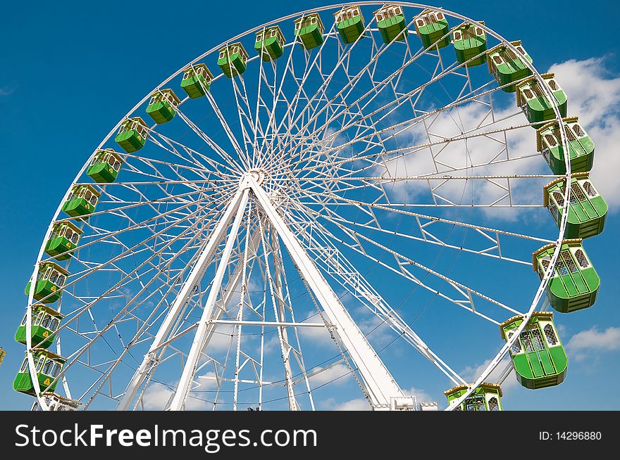 Ferris wheel at the fair