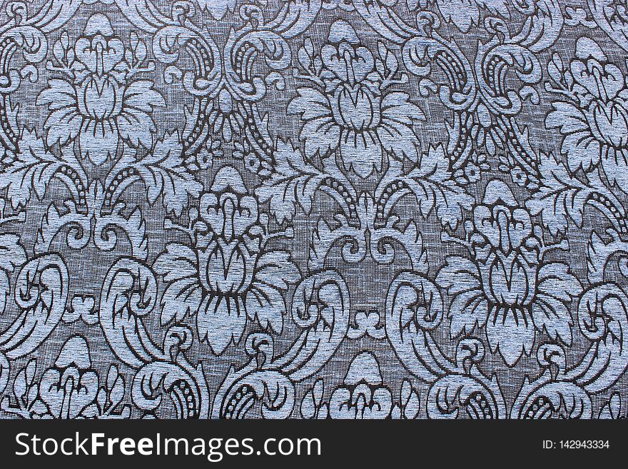 Floral Material Pattern