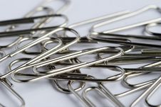 Paper Clips Royalty Free Stock Photos