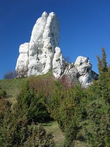 White Rocks Royalty Free Stock Photography White Rocks Royalty Free Stock Photography