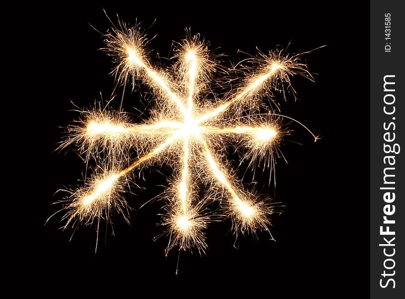 Sparkler Snowflake