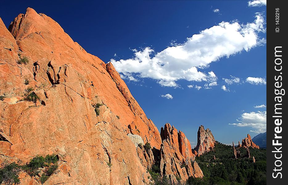 Beautiful landscape in Red Rocks Colorado. Beautiful landscape in Red Rocks Colorado