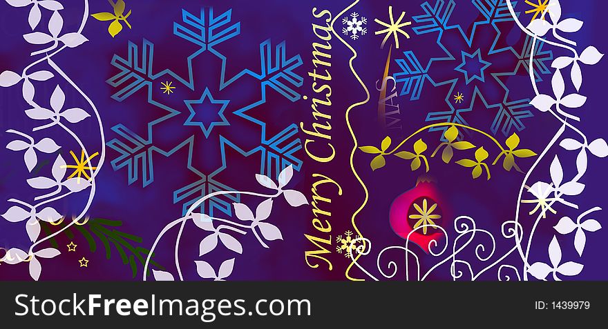 Ornamental colorfull motiv for christmas. Ornamental colorfull motiv for christmas
