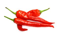 Fresh Red Hot Chili Pepper Royalty Free Stock Photos Fresh Red Hot Chili Pepper Royalty Free Stock Photos
