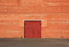 Door In A Wall Royalty Free Stock Image