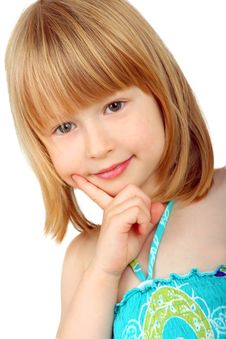 Free Little Charming Girl Royalty Free Stock Photos - 14306278