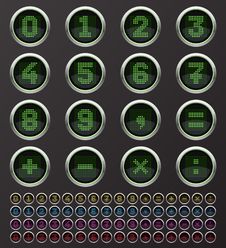 Web Buttons Royalty Free Stock Images