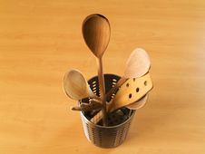 Wooden Spoons Royalty Free Stock Photos