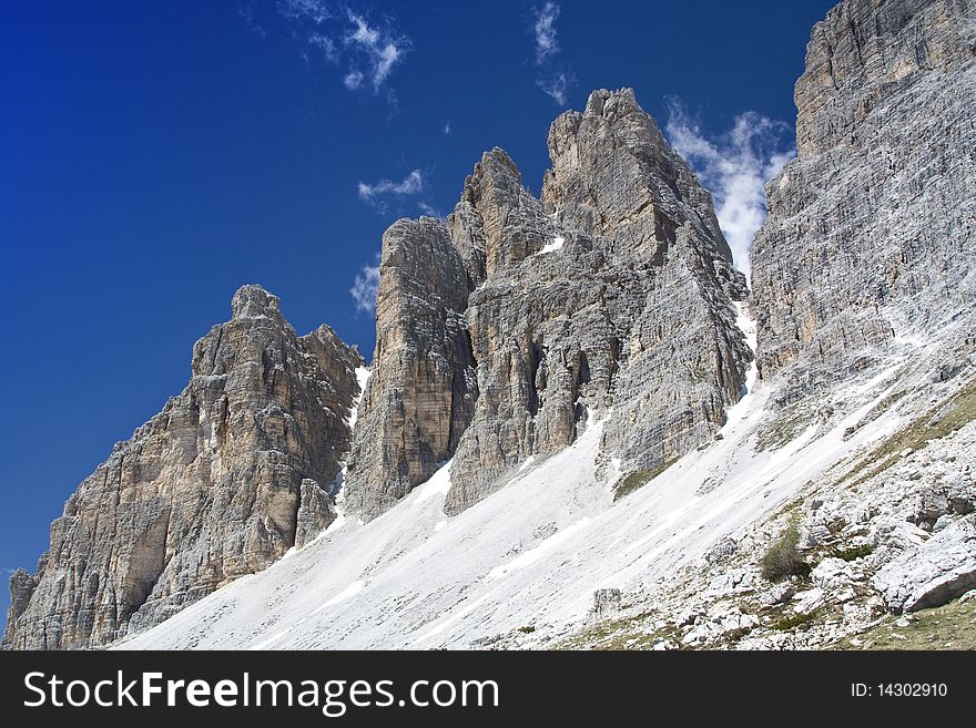 Hiking in the dolomites alps in south tyrol. Hiking in the dolomites alps in south tyrol