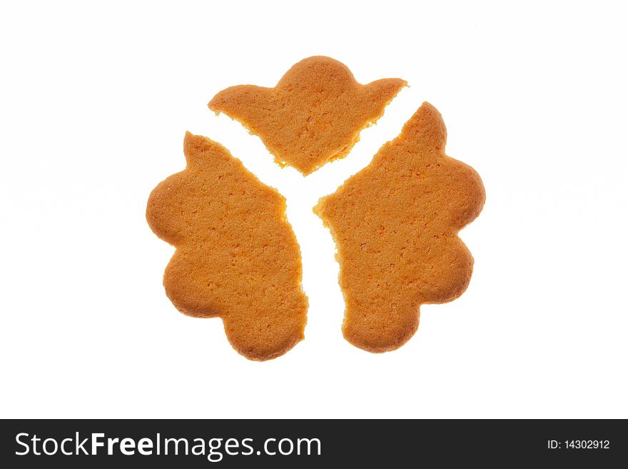 Three pieces cookie