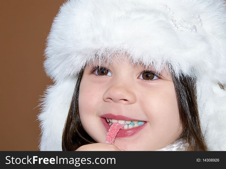 Girl In A Fur Hat