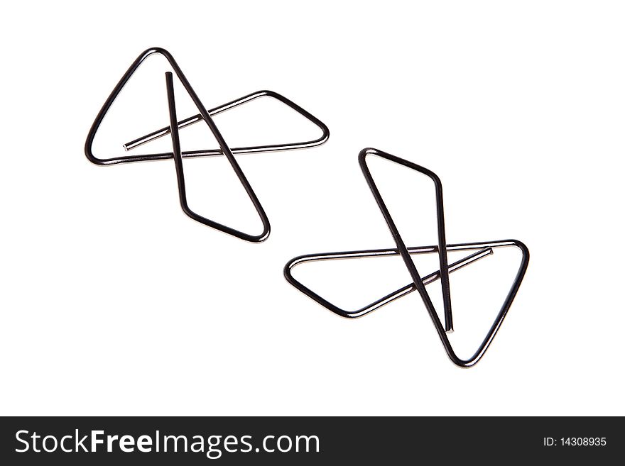 Two Big Paperclips.