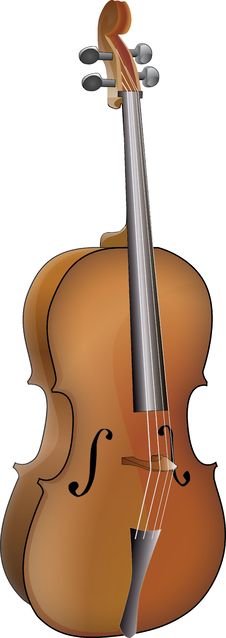 Cello Royalty Free Stock Photography Cello Royalty Free Stock Photography