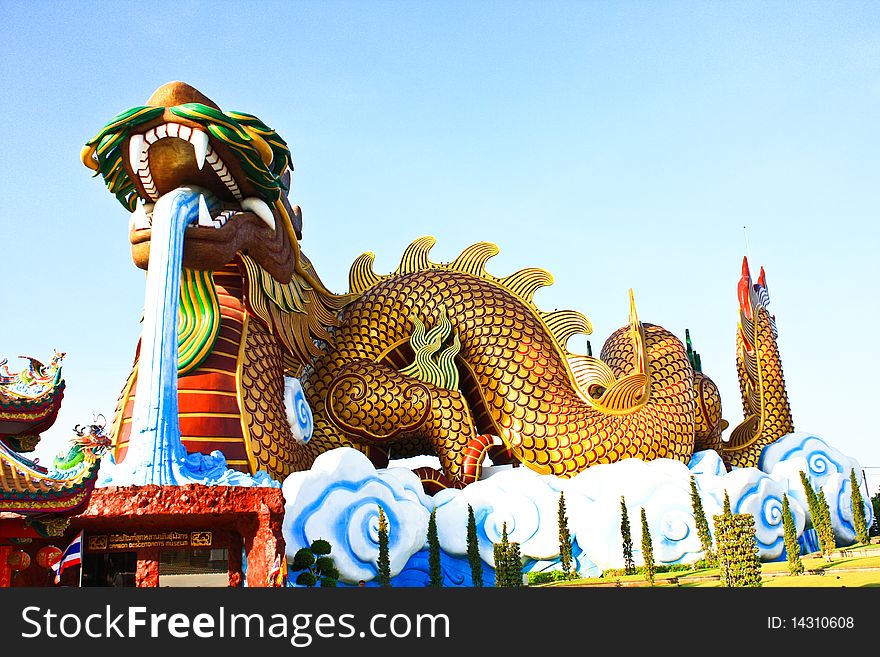 Chinese Temple In Thailand