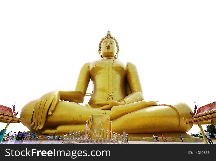 Big Golden Buddha (Public Domain)