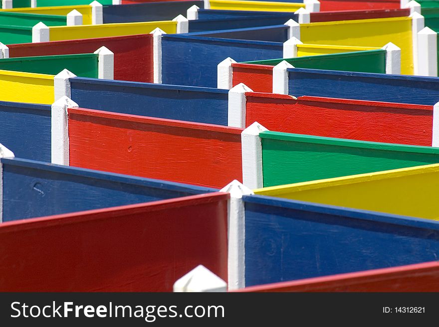 Colorful Playground Labyrinth