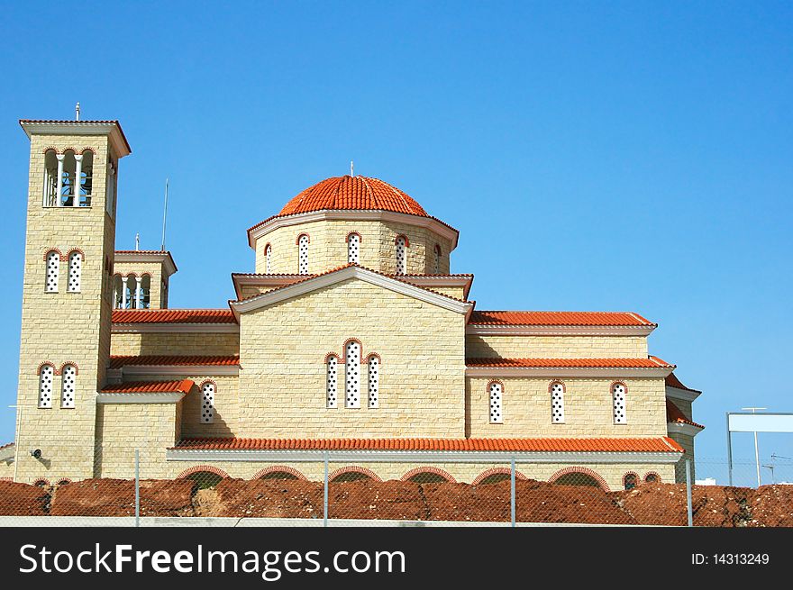 Beautiful church in Limassol, Cyprus.