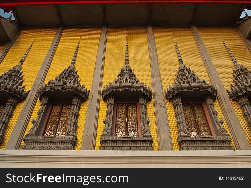 Window of temple