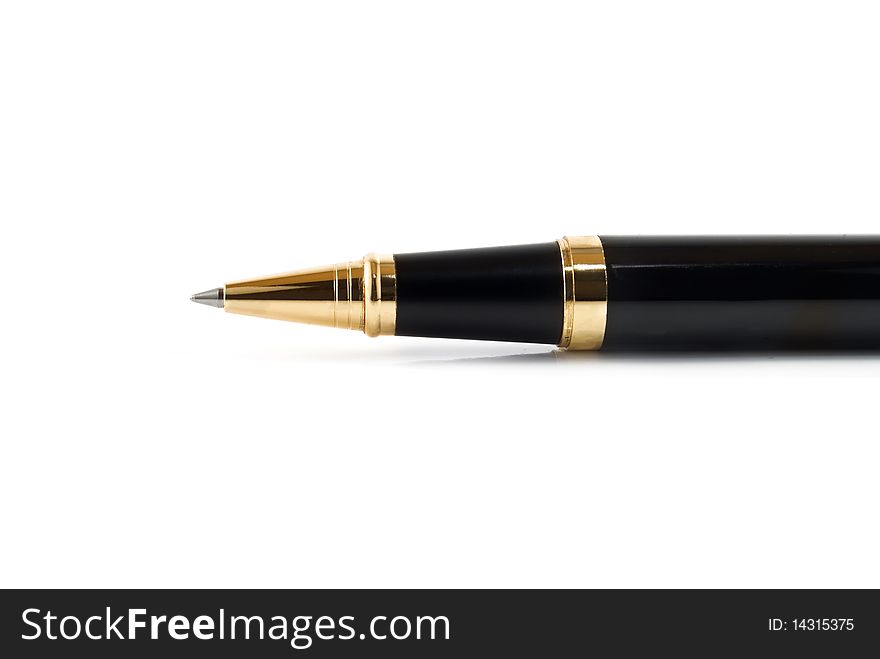 Pen isolated on the white background