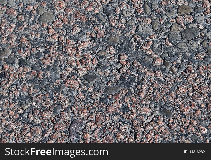 A coloured asphalt texture background