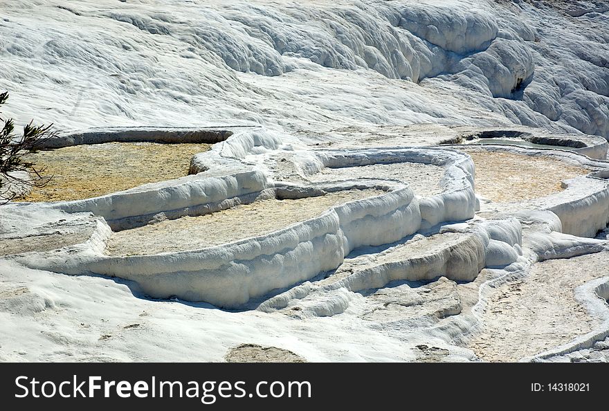 Pamukkale thermal in cappadocia, turkey