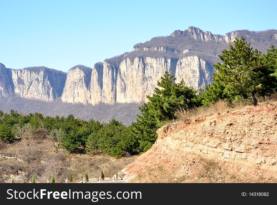 Banshan Cliff Landscape