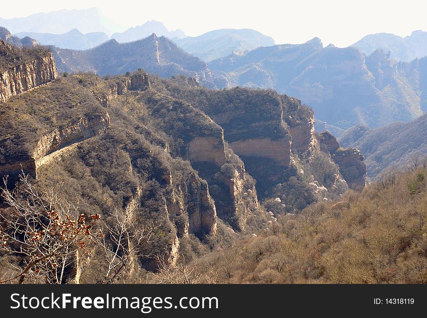 Top View Of Banshan Mountains