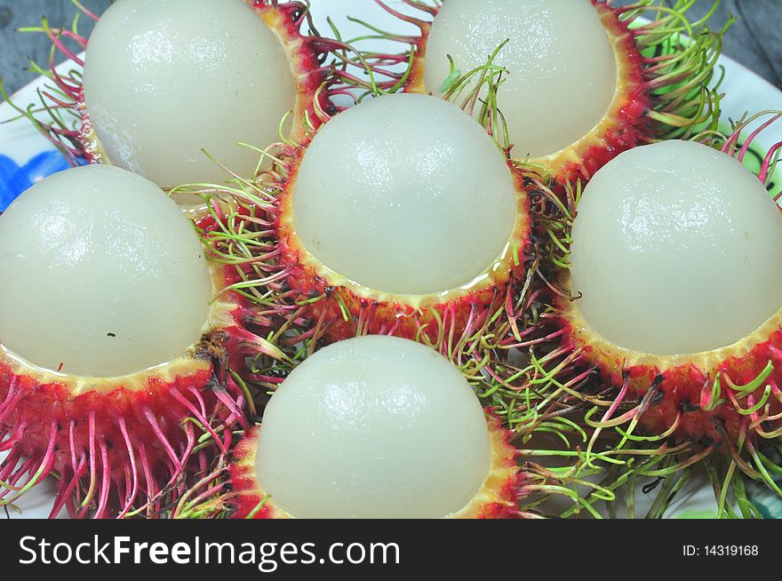 Thai Hairy Fruit