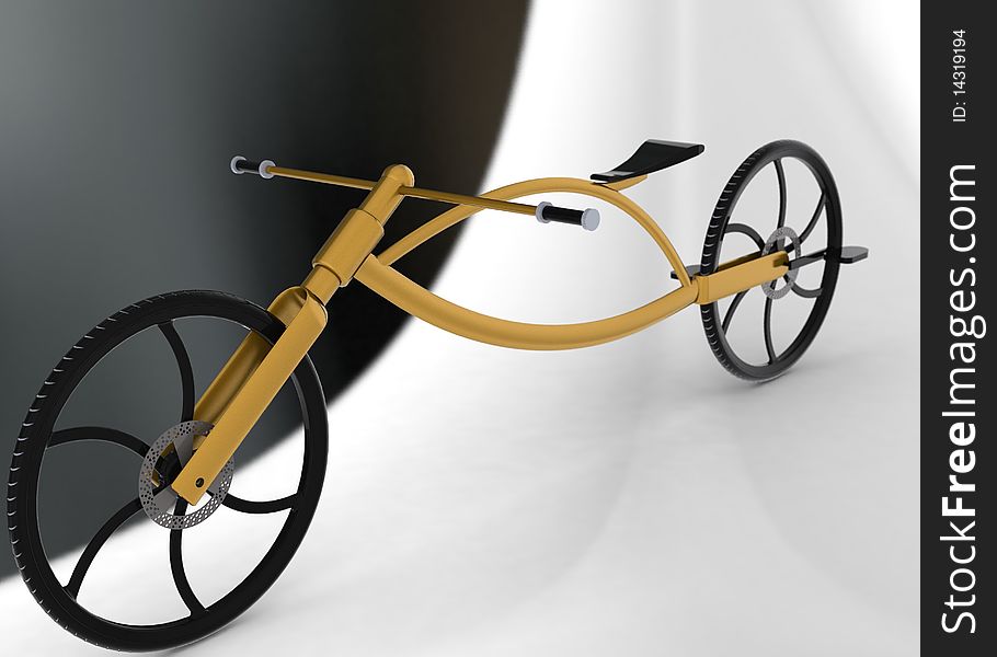 New designing bicycle models vizualization