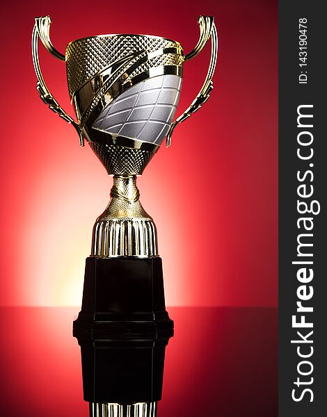 Award winning trophy sport background