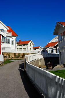 West Coast Village Royalty Free Stock Photography West Coast Village Royalty Free Stock Photography