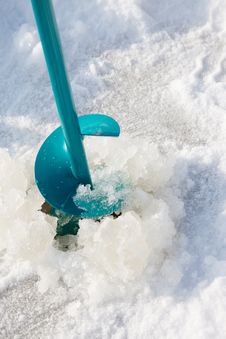 Ice-drill Stock Photos Ice-drill Stock Photos