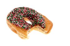 Donut With Chocolate Icing And Sprinkles Stock Photo Donut With Chocolate Icing And Sprinkles Stock Photo
