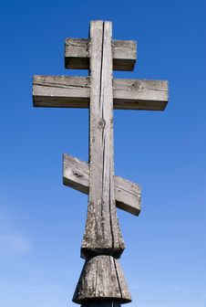 Wooden Church Cross Stock Photography Wooden Church Cross Stock Photography